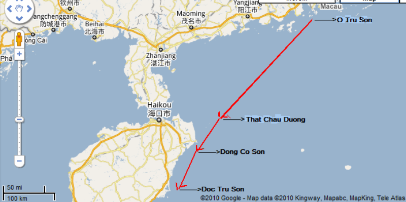 Dựa vào bằng cớ nào Chủ tịch Trung Quốc Tập Cận Bình khẳng định với Tổng thống Obama về chủ quyền tại biển Đông?  (III)